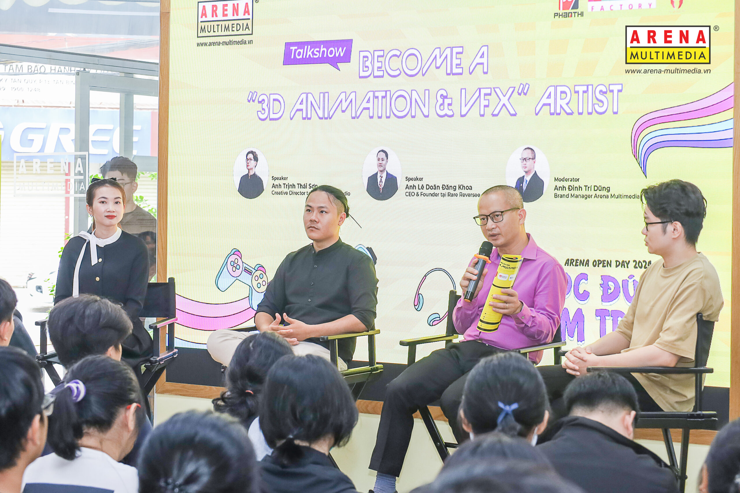 Trải nghiệm Sáng tạo - Định hình tương lai cùng hàng trăm bạn trẻ tại ngày hội Arena Open Day 2024