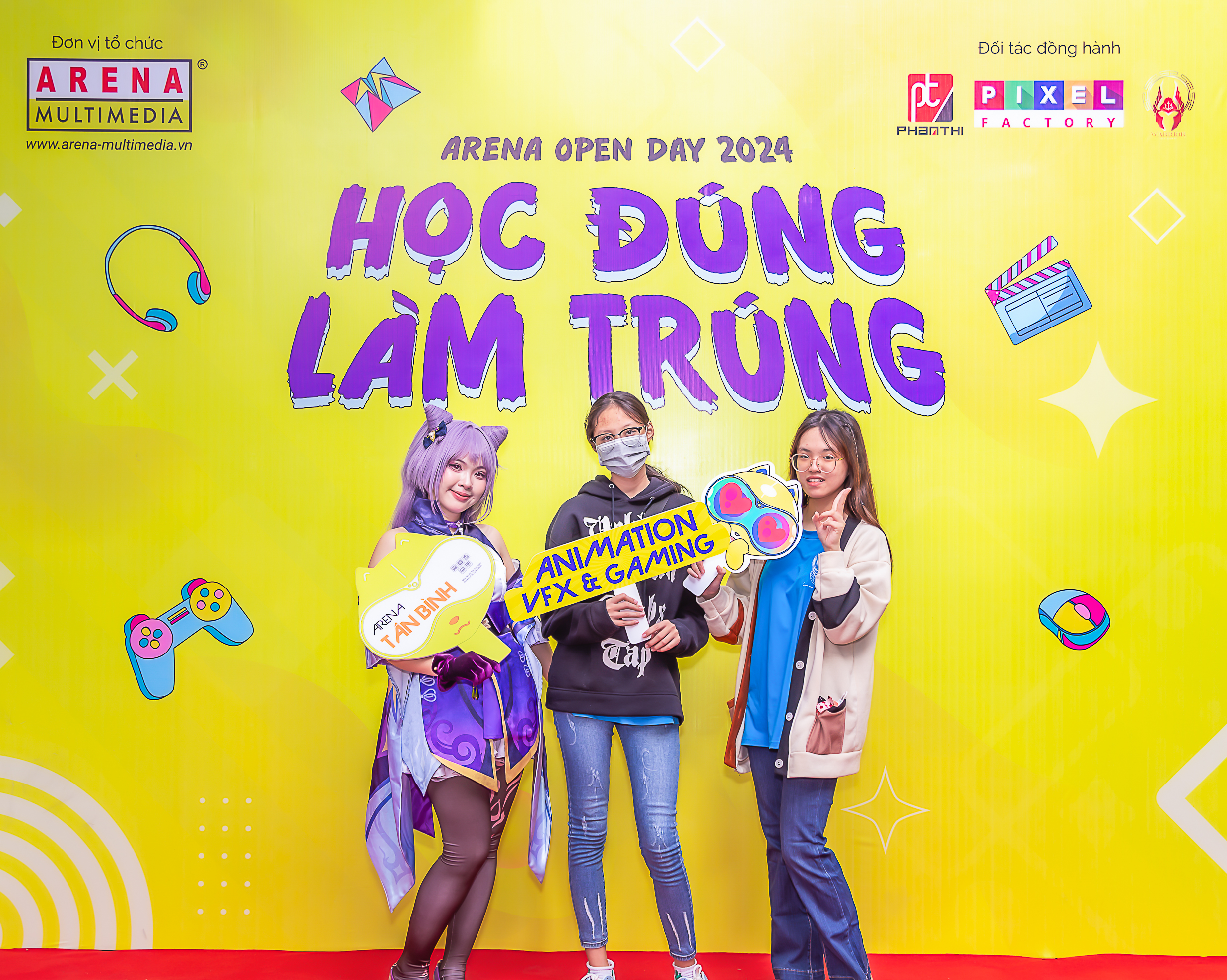 Trải nghiệm Sáng tạo - Định hình tương lai cùng hàng trăm bạn trẻ tại ngày hội Arena Open Day 2024