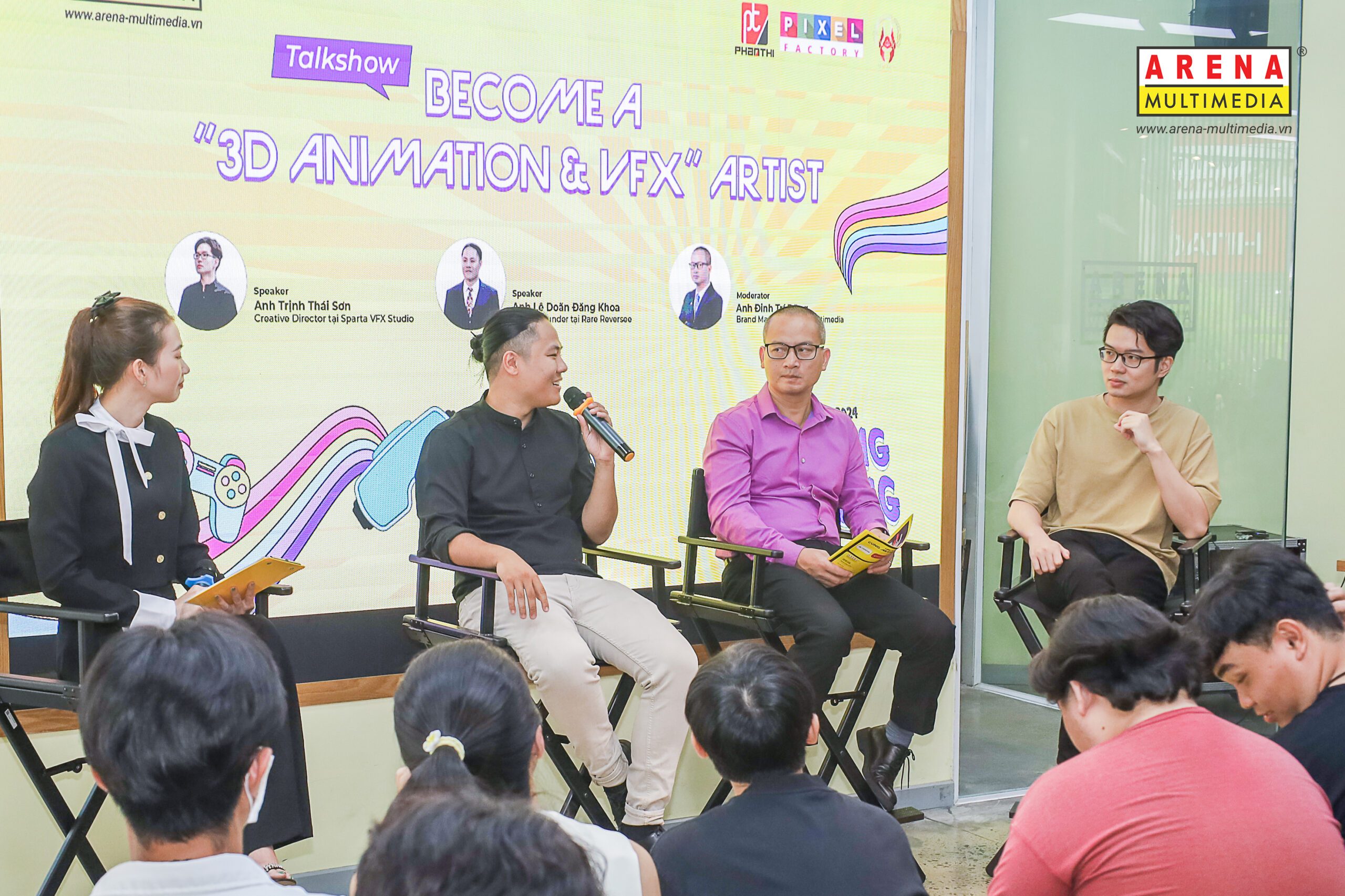 Trải nghiệm Sáng tạo - Định hình tương lai cùng hàng trăm bạn trẻ tại ngày hội Arena Open Day 2024