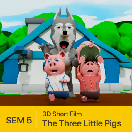 Đồ án kỳ 3D Animation | The Three Little Pigs