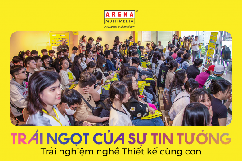 Trái ngọt của sự tin tưởng: Trải nghiệm nghề Thiết kế cùng con