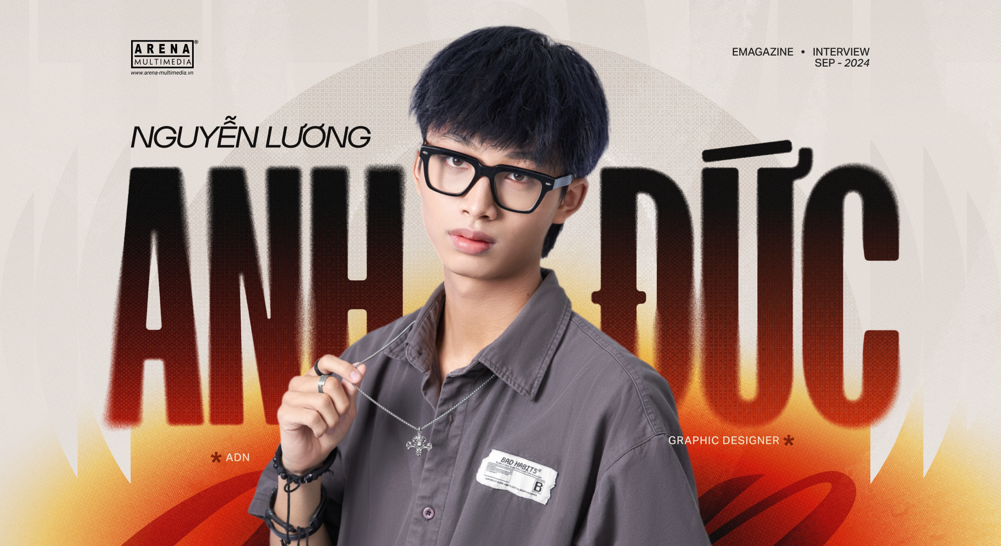 20 tuổi - 4 năm kinh nghiệm làm nghề - Câu chuyện của Designer trẻ Nguyễn Lương Anh Đức