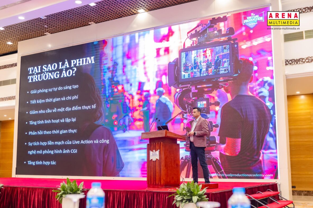 Cùng học viên Arena Multimedia khám phá công nghệ phim trường ảo: Xóa bỏ giới hạn sáng tạo, làm chủ tương lai