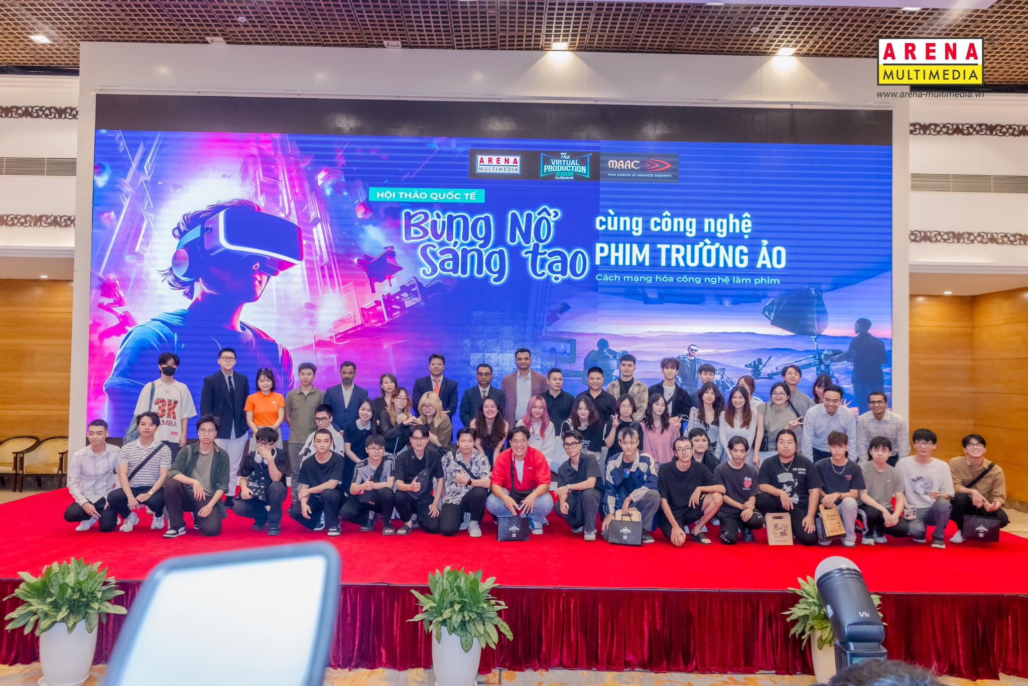 Cùng học viên Arena Multimedia khám phá công nghệ phim trường ảo: Xóa bỏ giới hạn sáng tạo, làm chủ tương lai