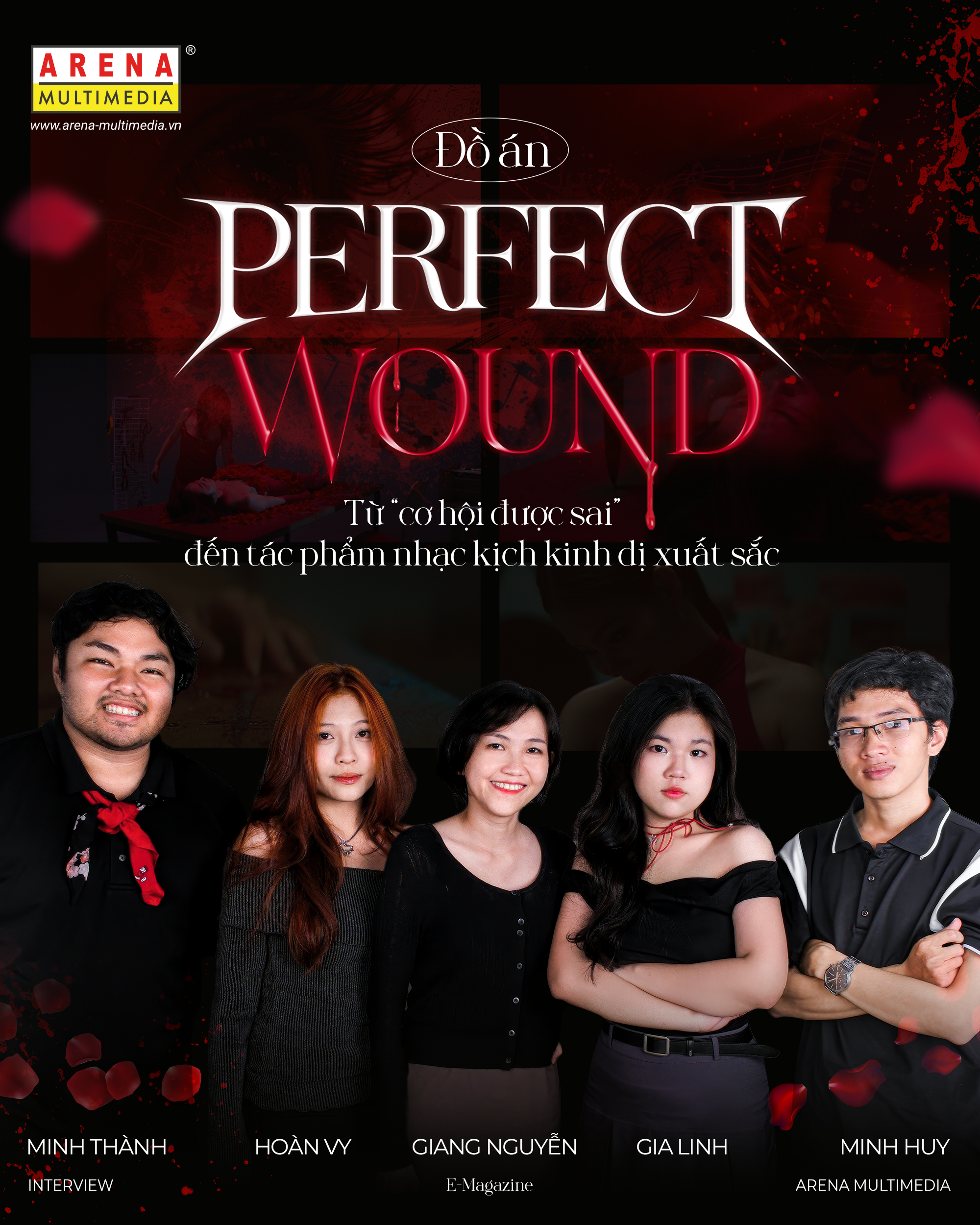 Đồ án Perfect Wound: Từ "cơ hội được sai" đến tác phẩm nhạc kịch kinh dị xuất sắc