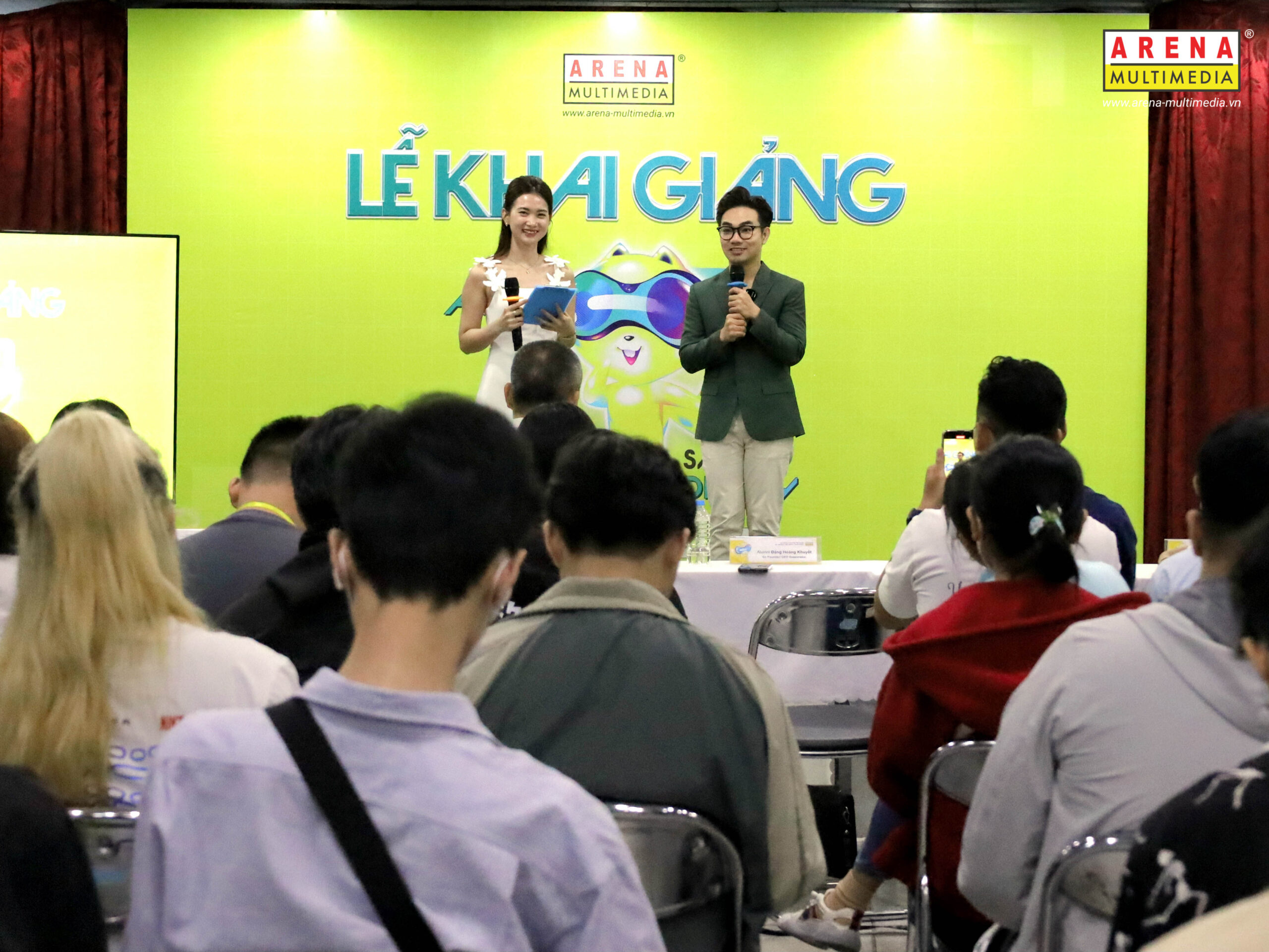 Lễ khai giảng chắp cánh ước mơ, tung bay vào chân trời sáng tạo cùng 200 tân học viên Arena Multimedia