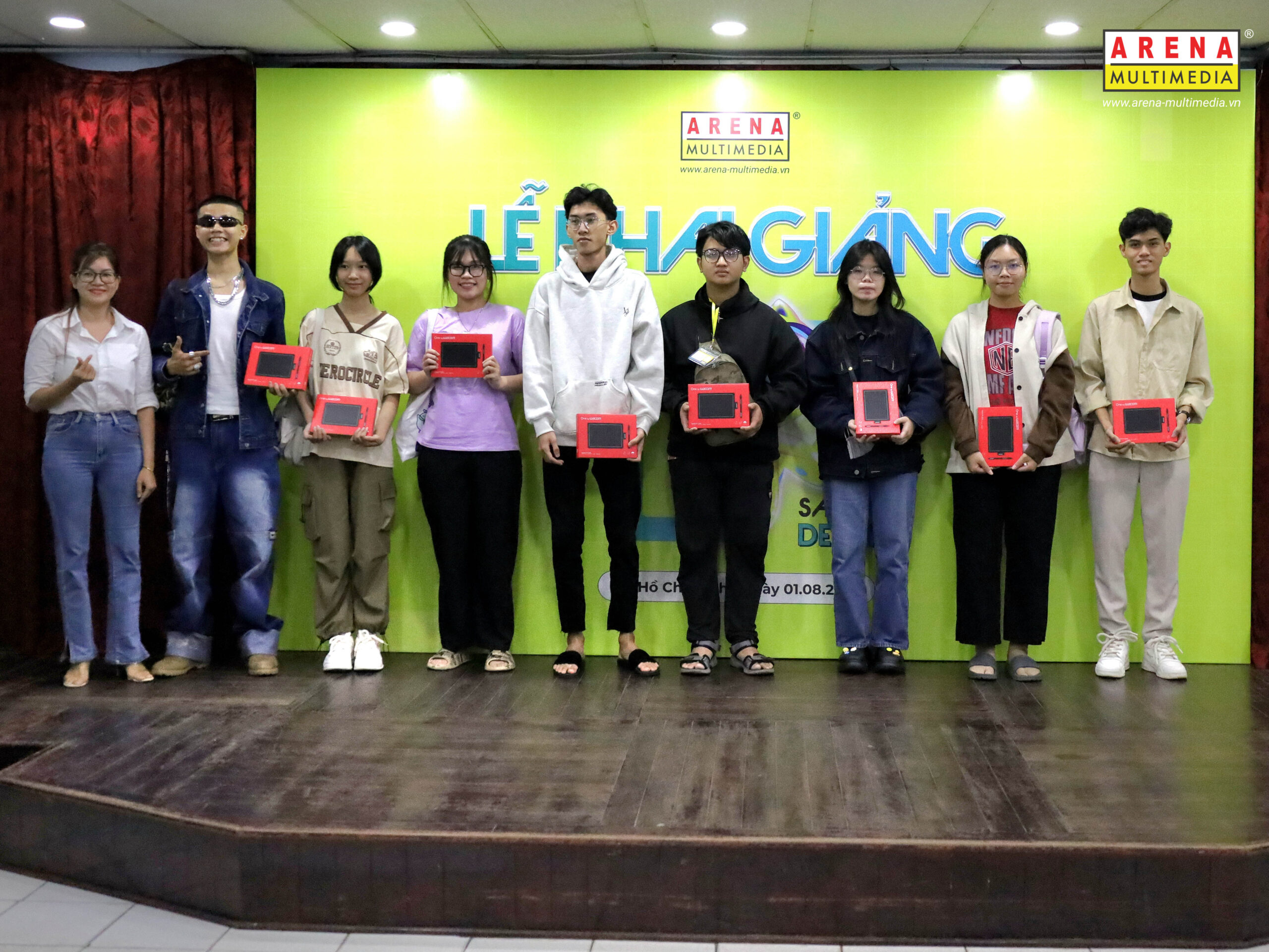 Lễ khai giảng chắp cánh ước mơ, tung bay vào chân trời sáng tạo cùng 200 tân học viên Arena Multimedia