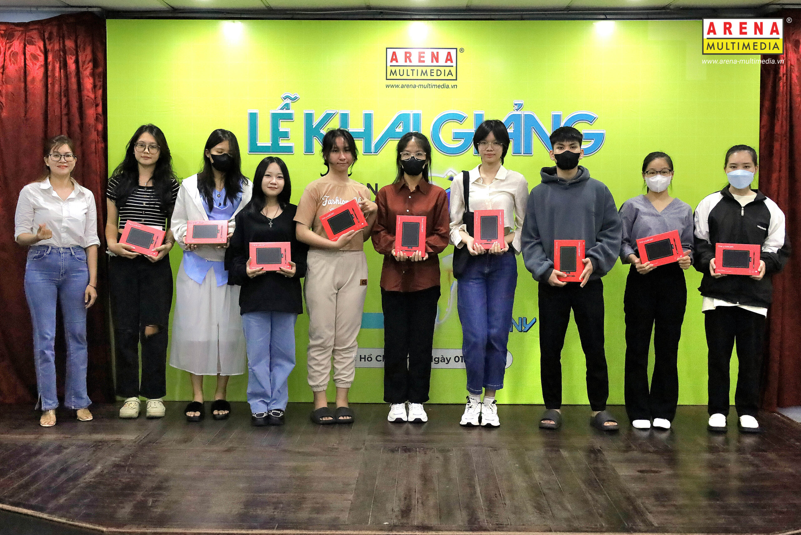 Lễ khai giảng chắp cánh ước mơ, tung bay vào chân trời sáng tạo cùng 200 tân học viên Arena Multimedia