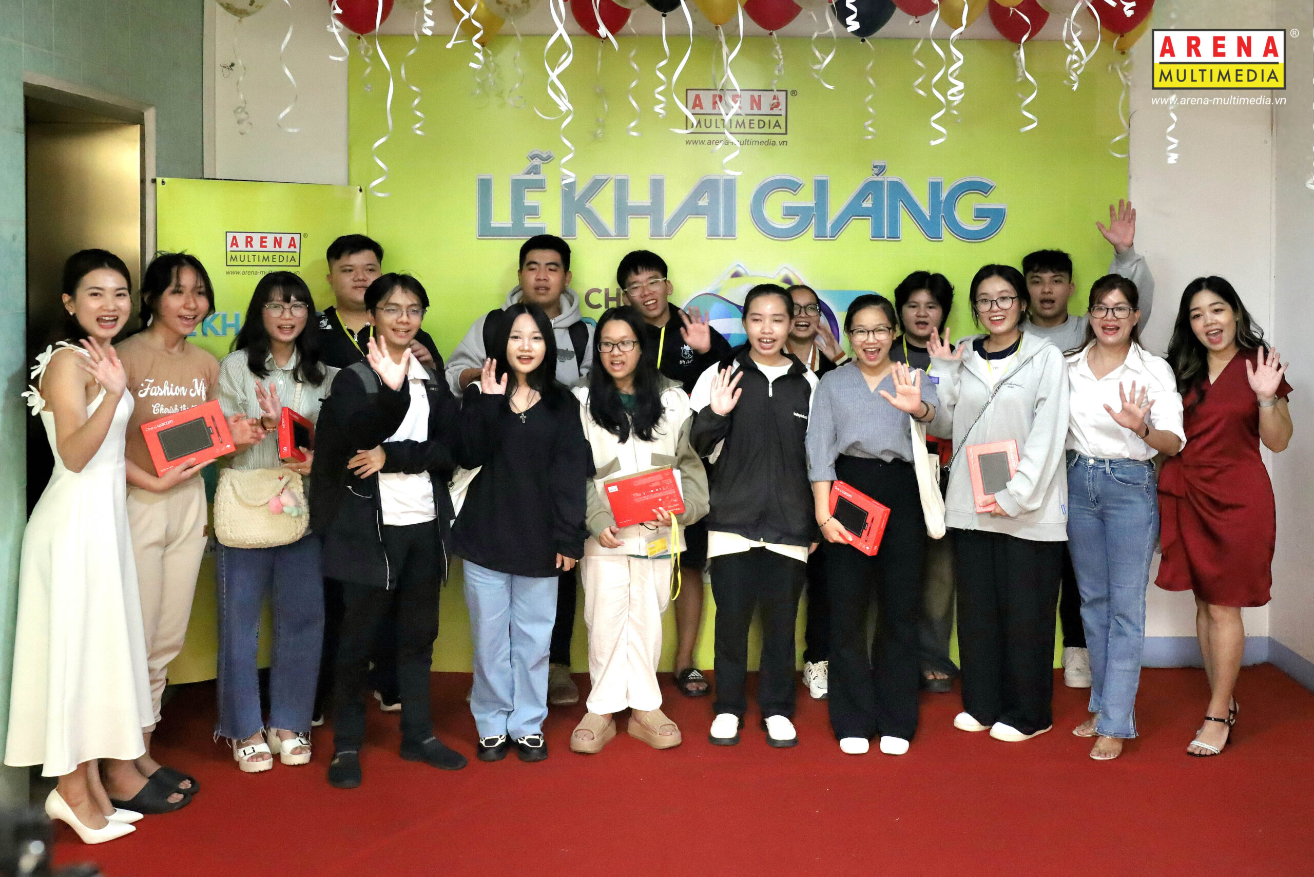 Lễ khai giảng chắp cánh ước mơ, tung bay vào chân trời sáng tạo cùng 200 tân học viên Arena Multimedia