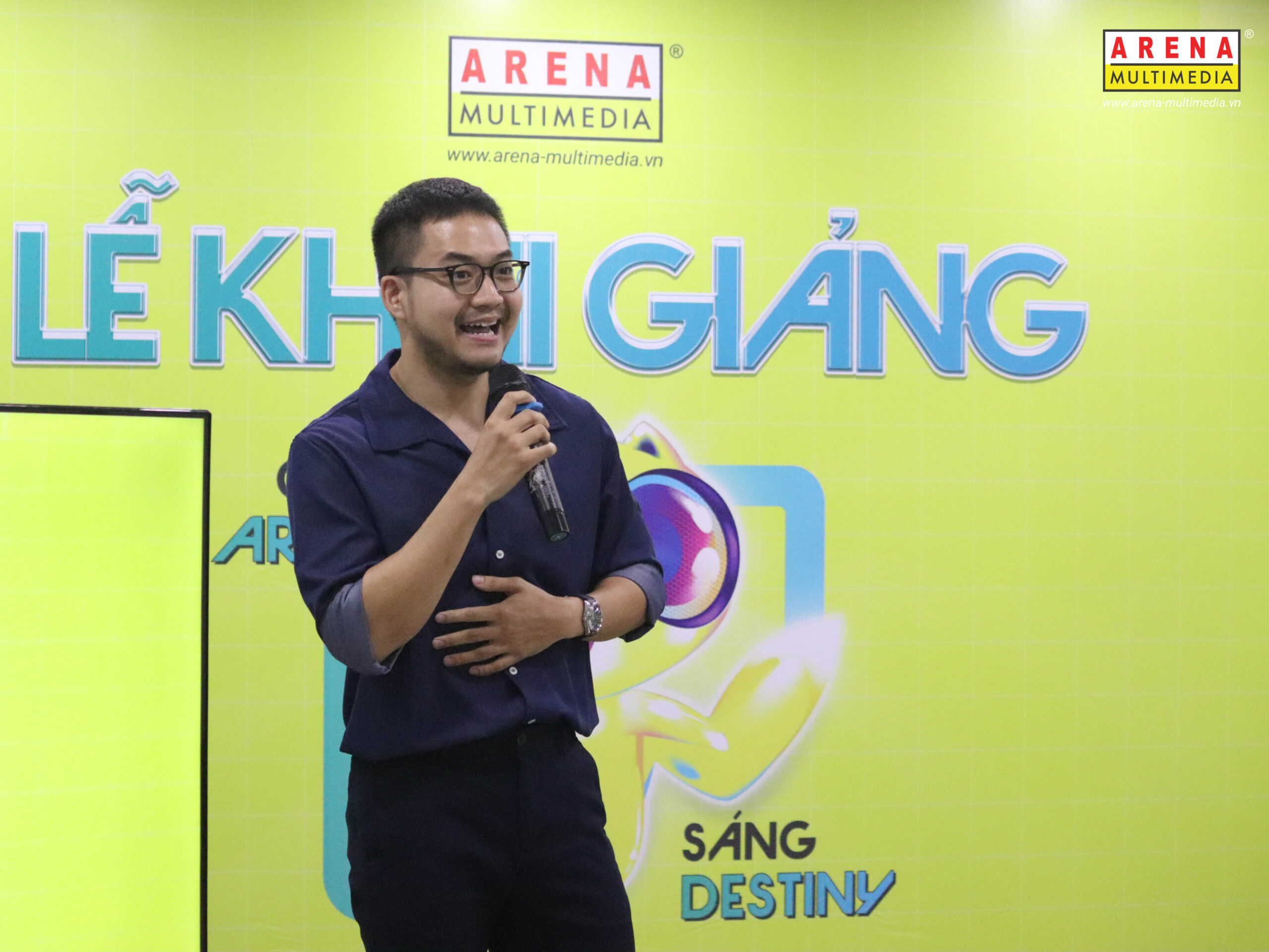 Lễ khai giảng chắp cánh ước mơ, tung bay vào chân trời sáng tạo cùng 200 tân học viên Arena Multimedia