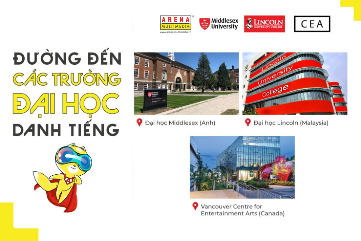 Liên thông ngành Thiết kế đồ họa - Chắp cánh ước mơ du học