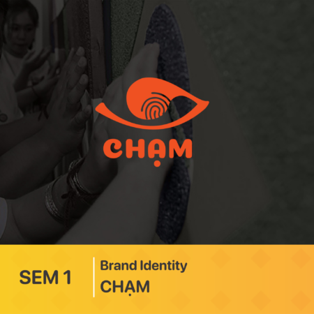 Bộ nhận diện thương hiệu | Triễn lãm cho người khiếm thị "CHẠM''