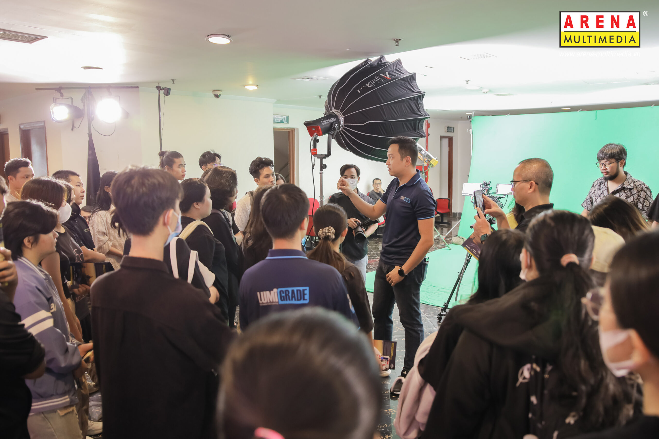 Cùng học viên Arena Multimedia khám phá công nghệ phim trường ảo: Xóa bỏ giới hạn sáng tạo, làm chủ tương lai