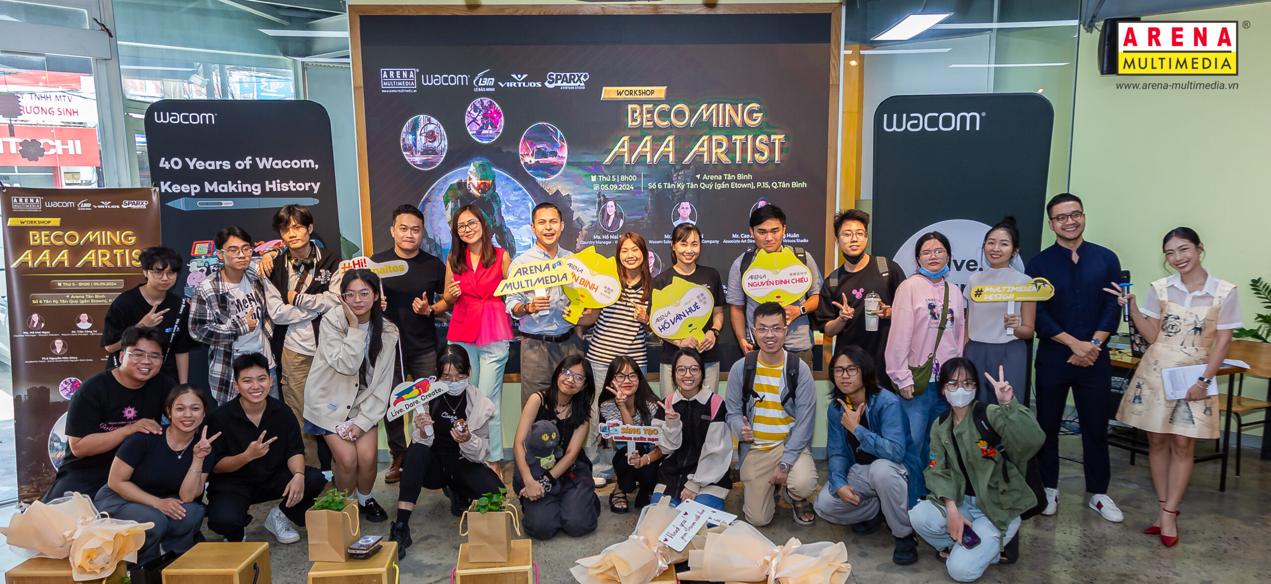 Cùng Arena dựng xây sự nghiệp AAA Artist với bạn trẻ yêu Game: Trau dồi kỹ năng, vun đắp tương lai