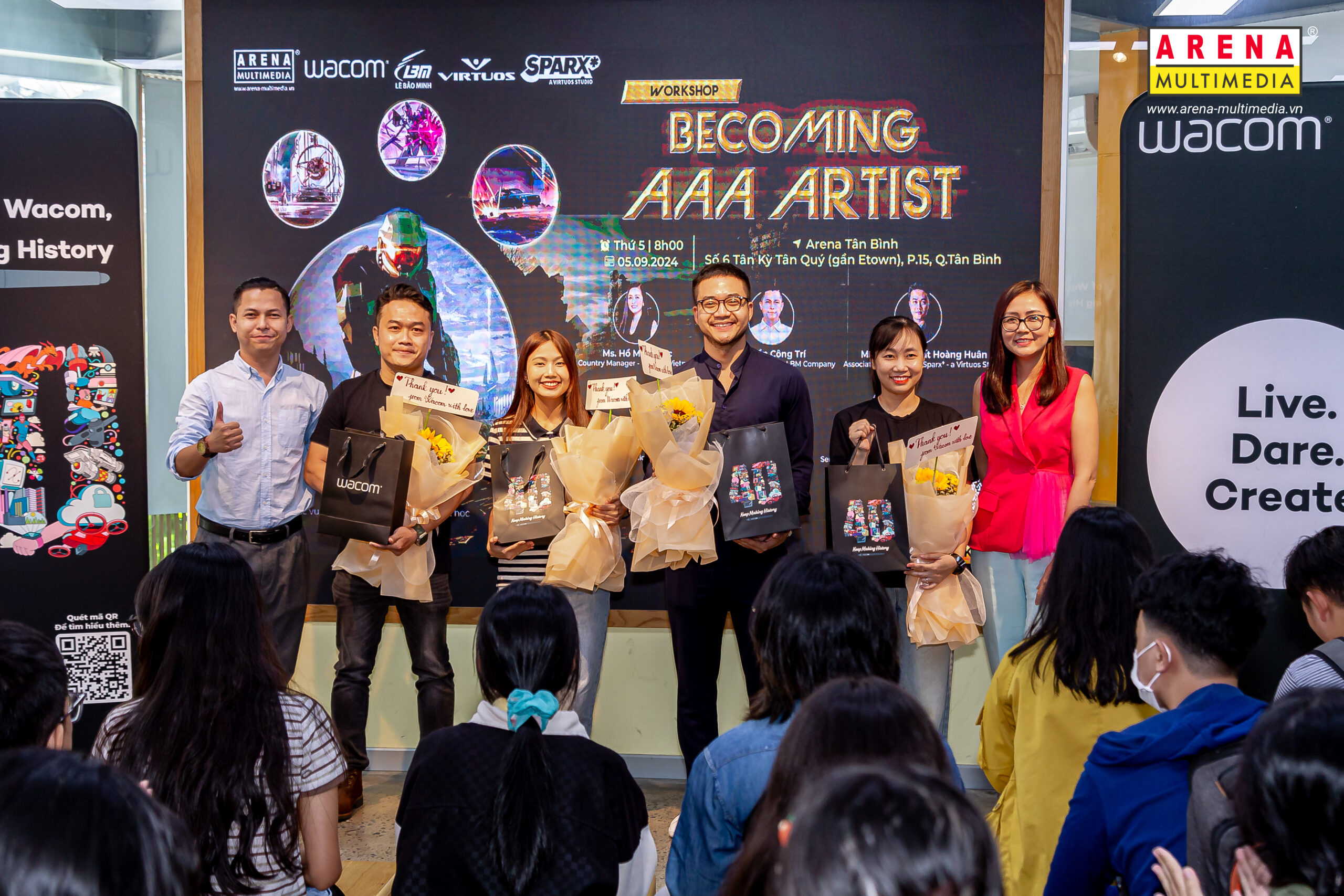 Cùng Arena dựng xây sự nghiệp AAA Artist với bạn trẻ yêu Game: Trau dồi kỹ năng, vun đắp tương lai