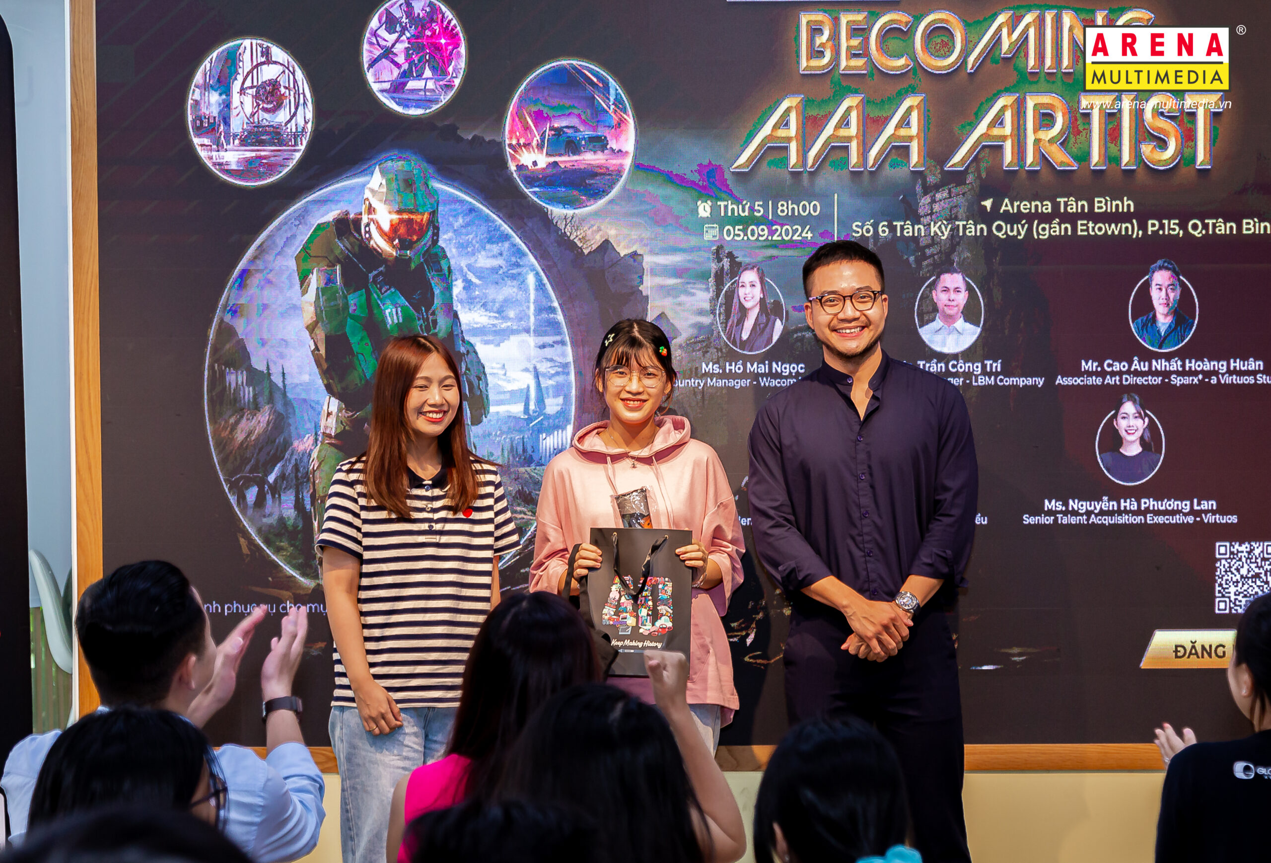 Cùng Arena dựng xây sự nghiệp AAA Artist với bạn trẻ yêu Game: Trau dồi kỹ năng, vun đắp tương lai
