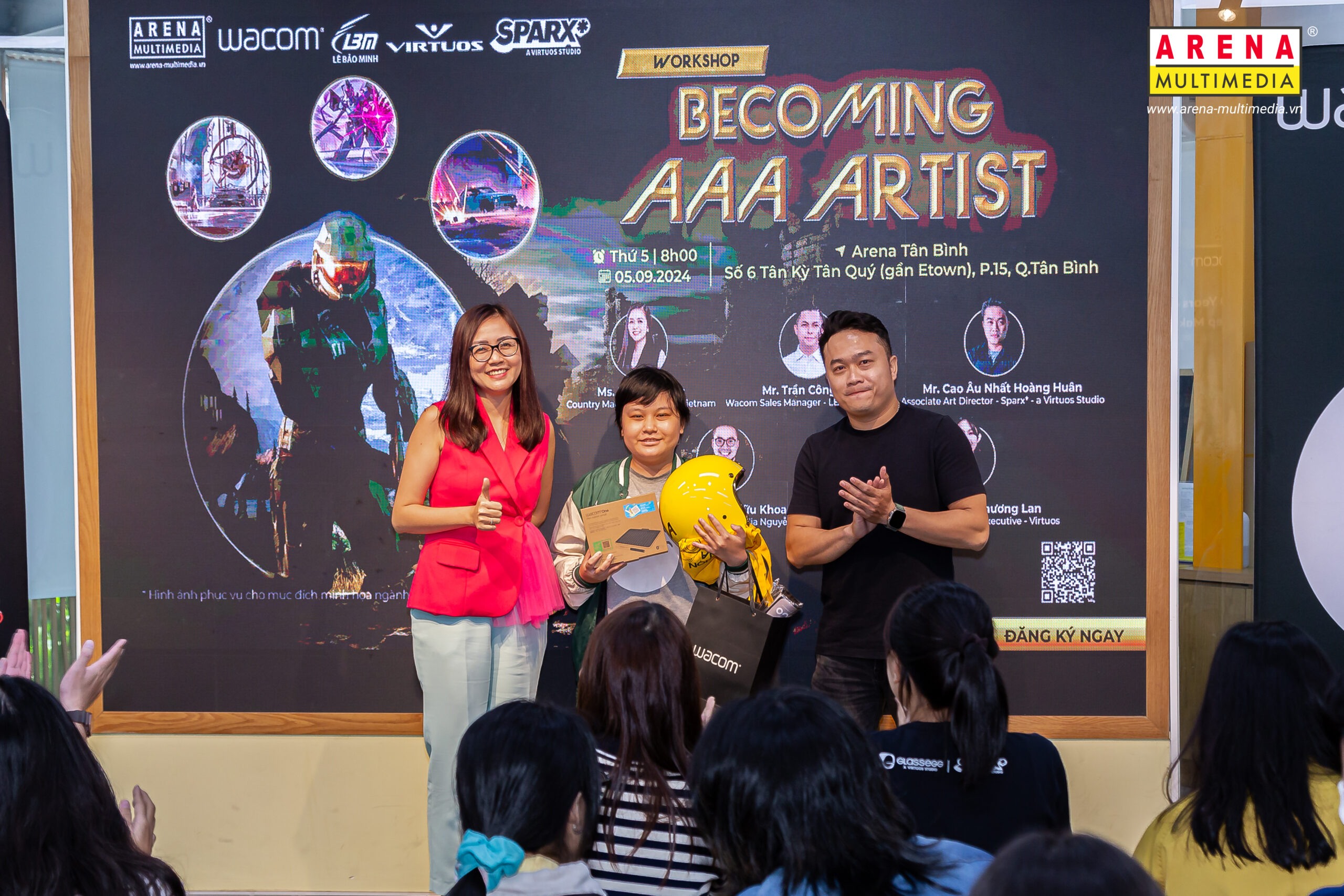 Cùng Arena dựng xây sự nghiệp AAA Artist với bạn trẻ yêu Game: Trau dồi kỹ năng, vun đắp tương lai