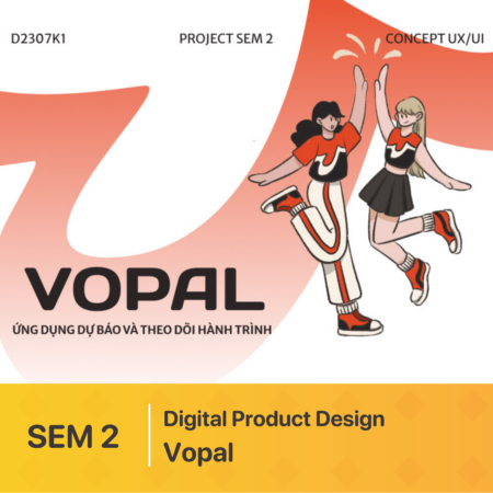 Đồ án kỳ 2 | Digital Product Design | VOPAL