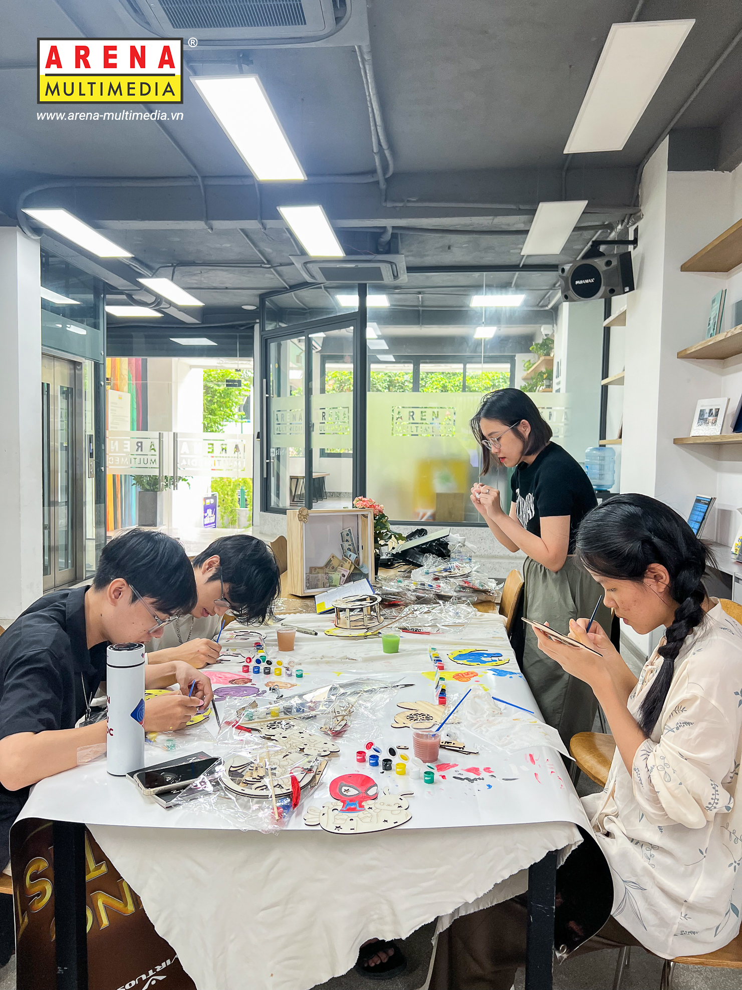 Cùng học viên Arena Multimedia vẽ ước mơ, gieo màu yêu thương cho mùa Trung thu đầy ý nghĩa