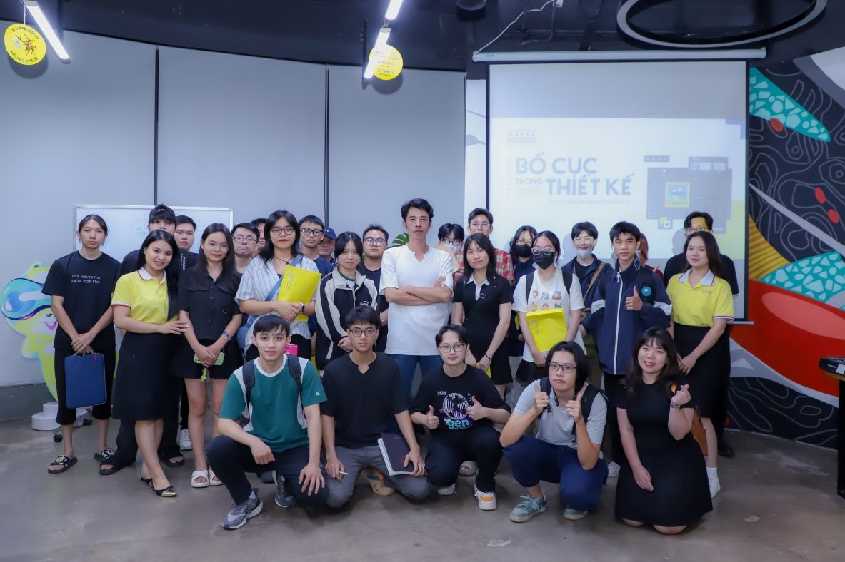 Tập tành học Bố cục trong Thiết kế cùng Arena Multimedia