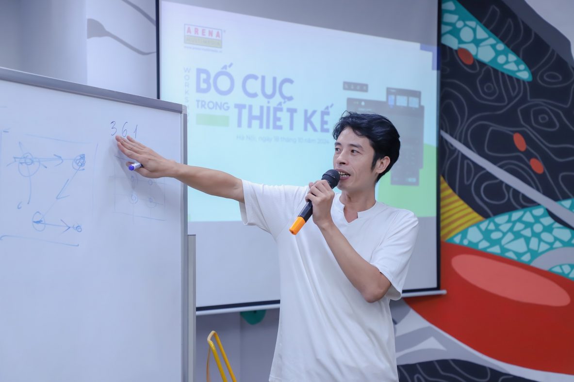 Tập tành học Bố cục trong Thiết kế cùng Arena Multimedia