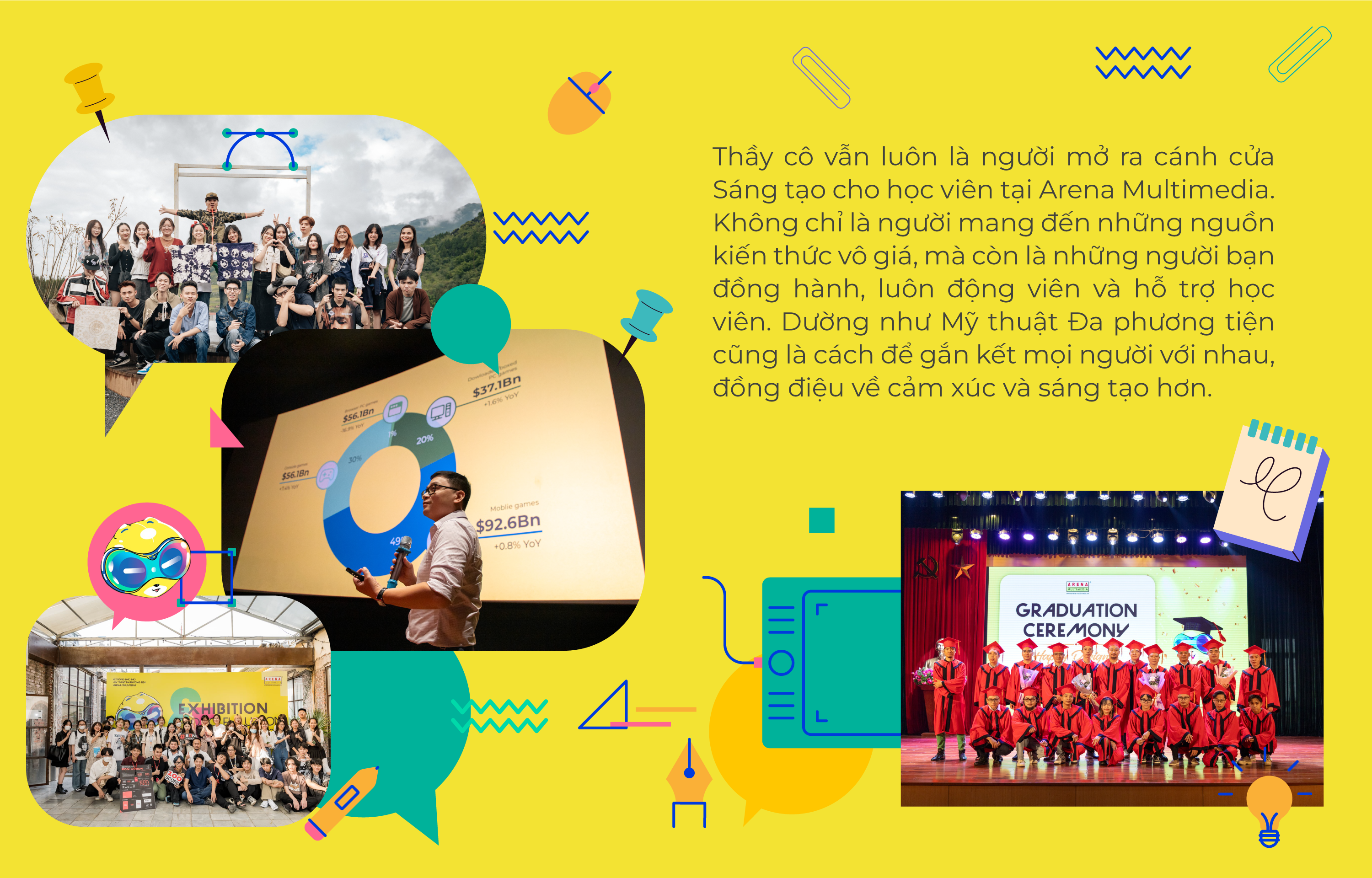 Những thế hệ thắp sáng ước mơ tại Arena