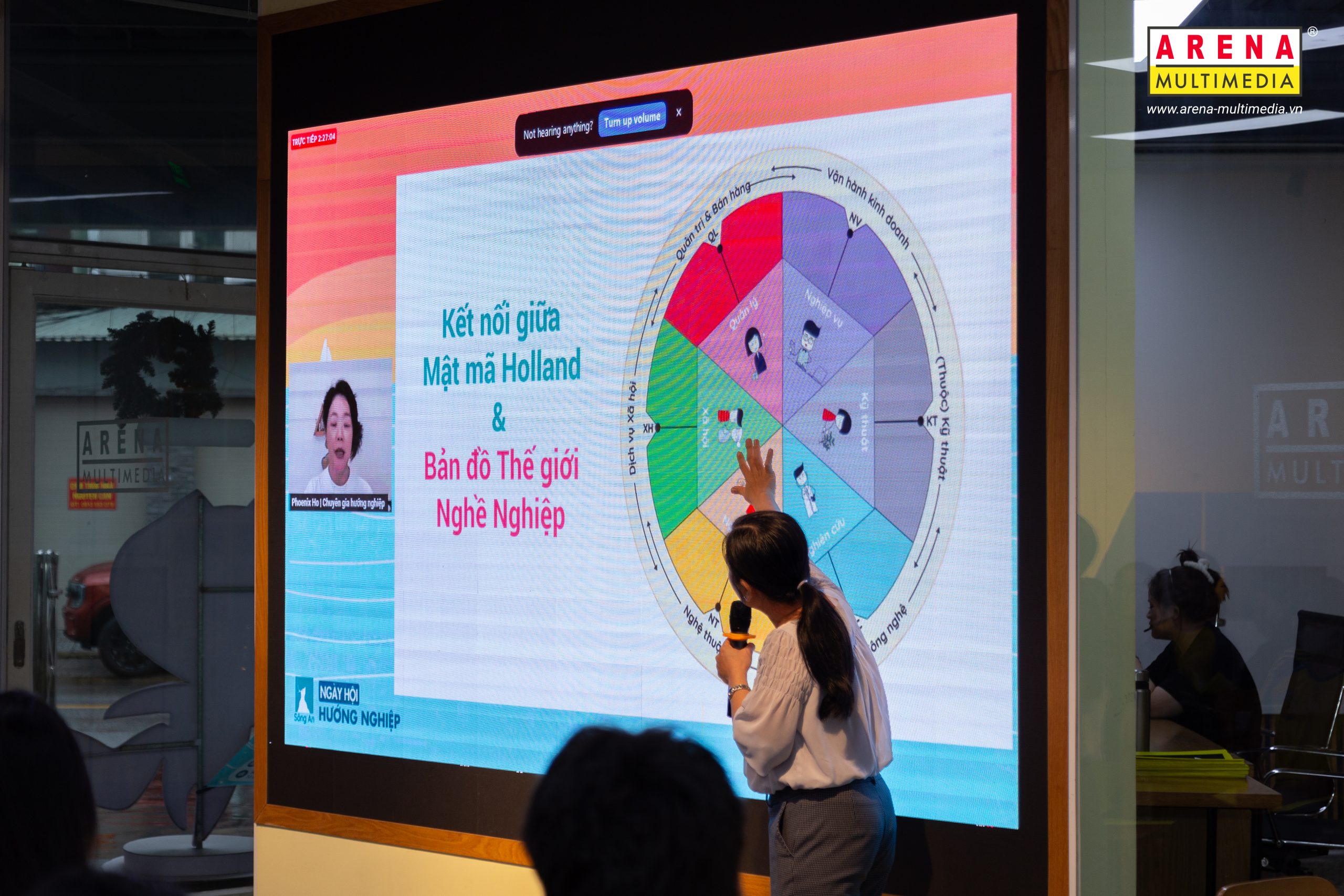 Chọn ngành không sai, tự tin theo đuổi đam mê với Ngày hội hướng nghiệp cùng Arena Multimedia