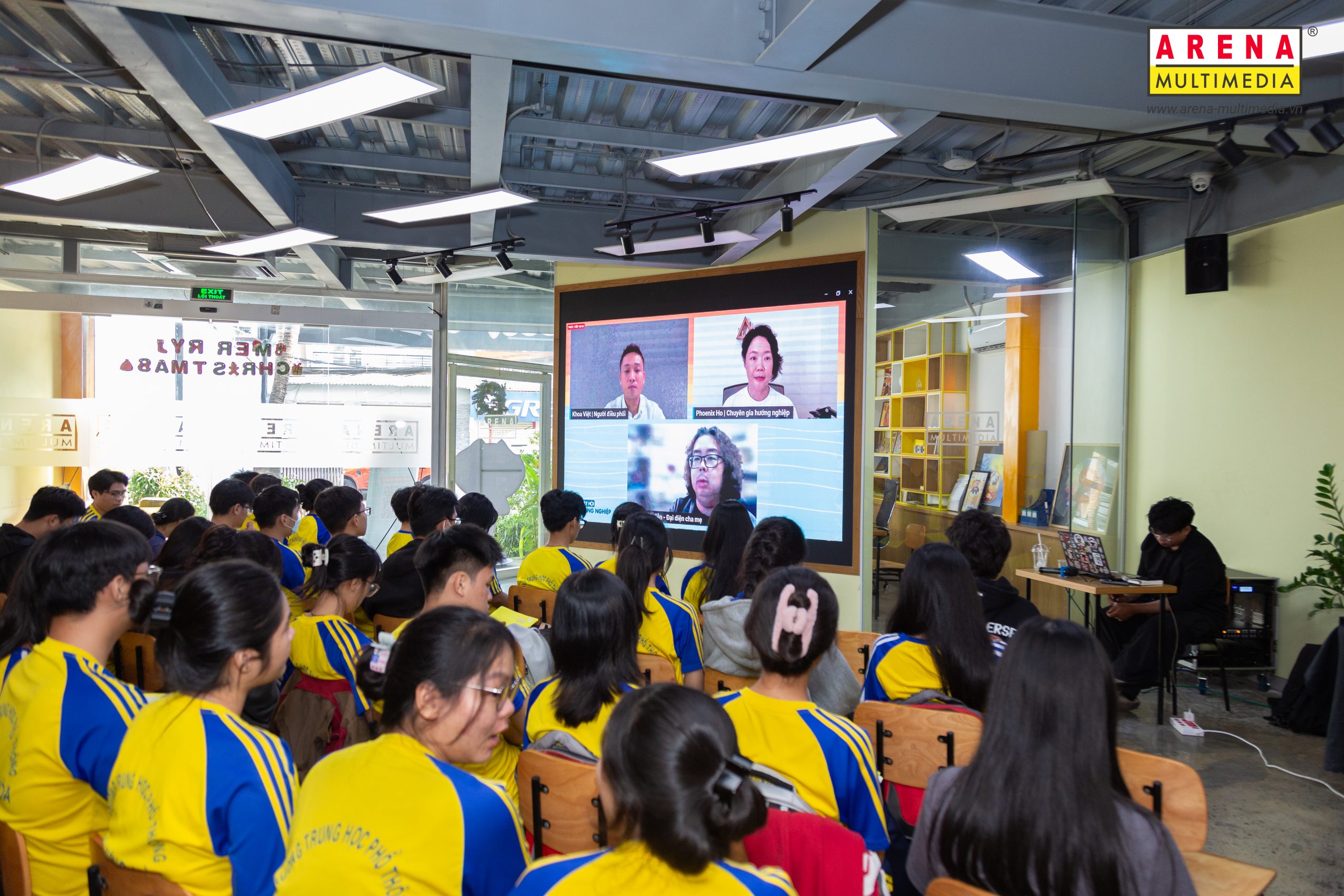 Chọn ngành không sai, tự tin theo đuổi đam mê với Ngày hội hướng nghiệp cùng Arena Multimedia