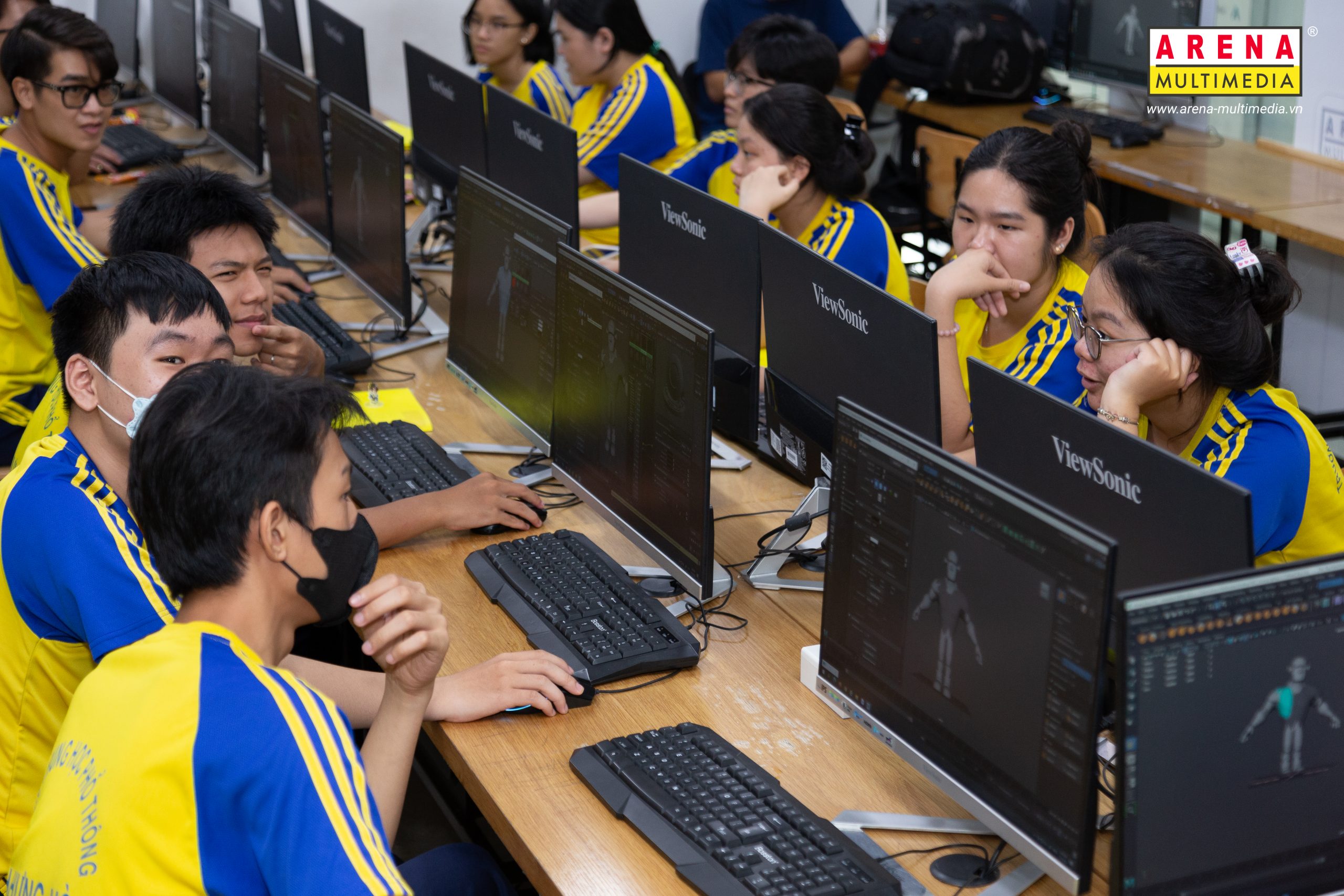 Chọn ngành không sai, tự tin theo đuổi đam mê với Ngày hội hướng nghiệp cùng Arena Multimedia