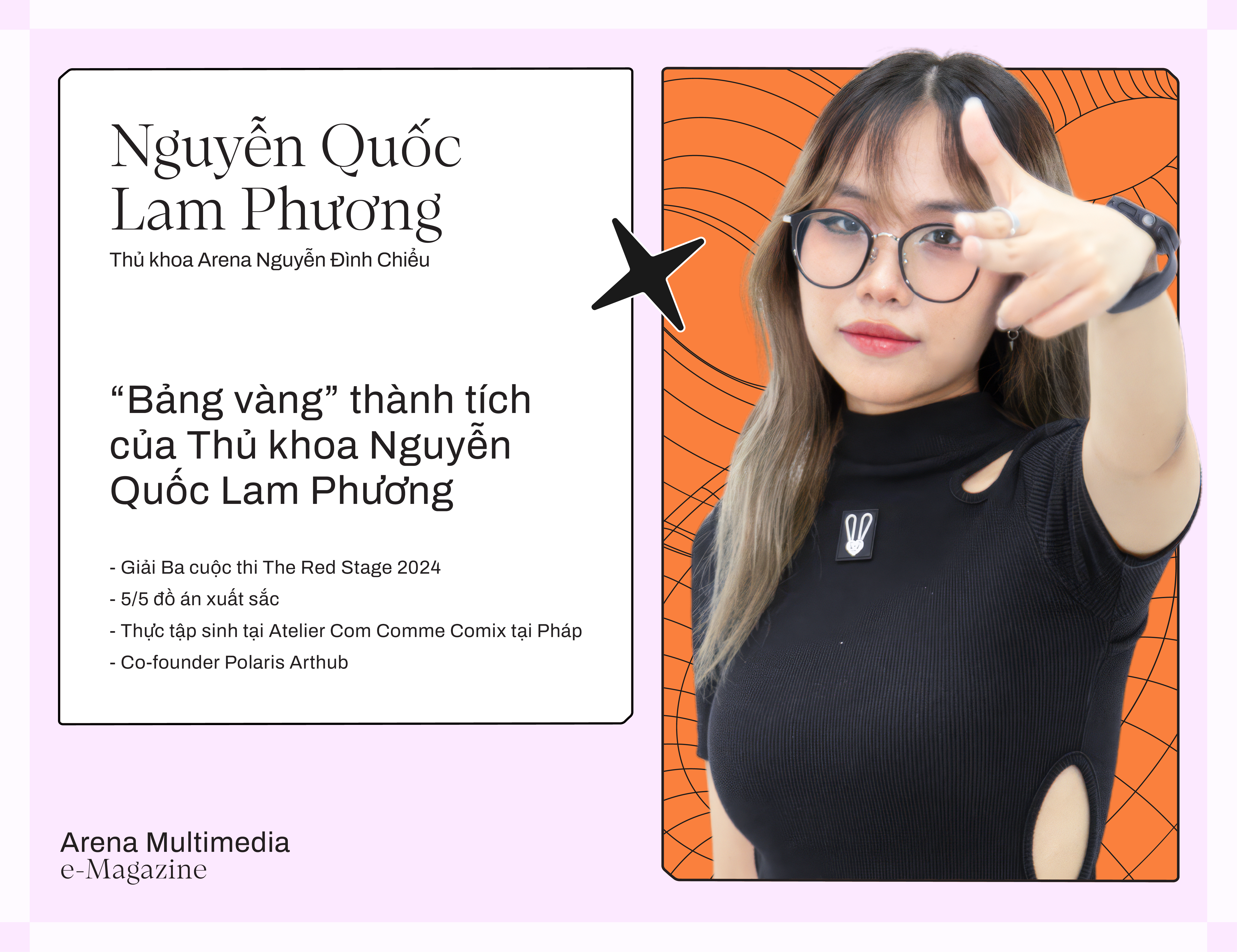 Thủ khoa Arena Nguyễn Đình Chiểu - Nguyễn Quốc Lam Phương và chuyến phiêu lưu sáng tạo trong thế giới Futuristics