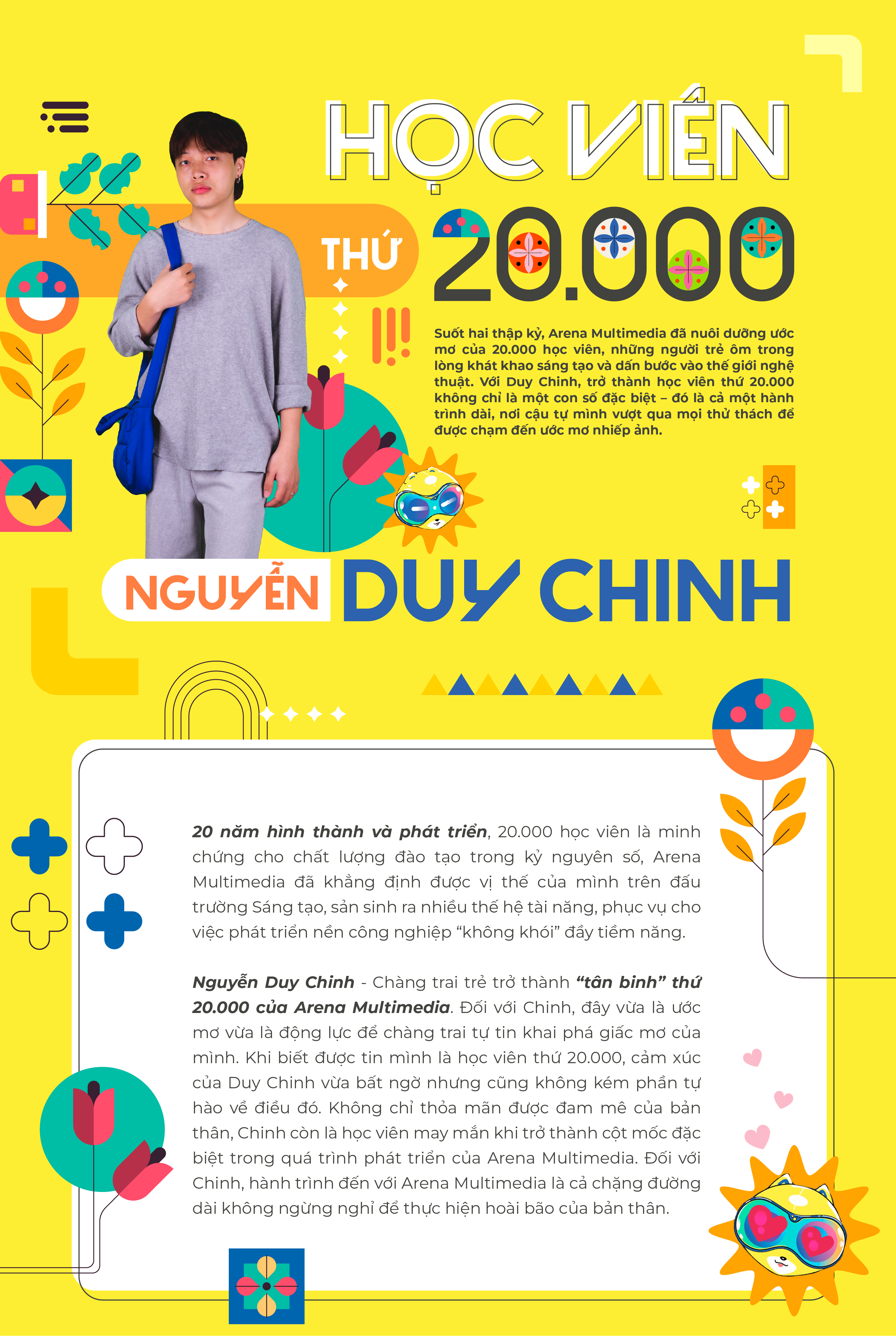 Học viên thứ 20.000 - Khi đam mê nghệ thuật không đơn thuần chỉ là nhất thời