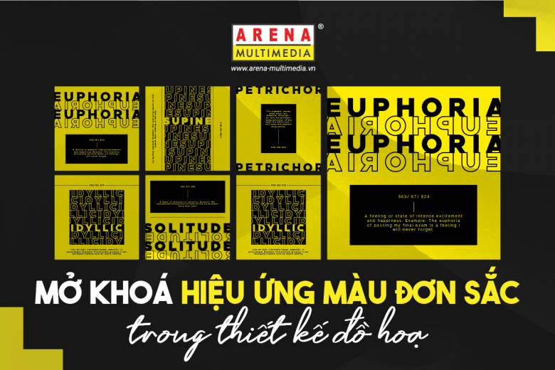 Mở khóa hiệu ứng màu đơn sắc trong thiết kế đồ họa