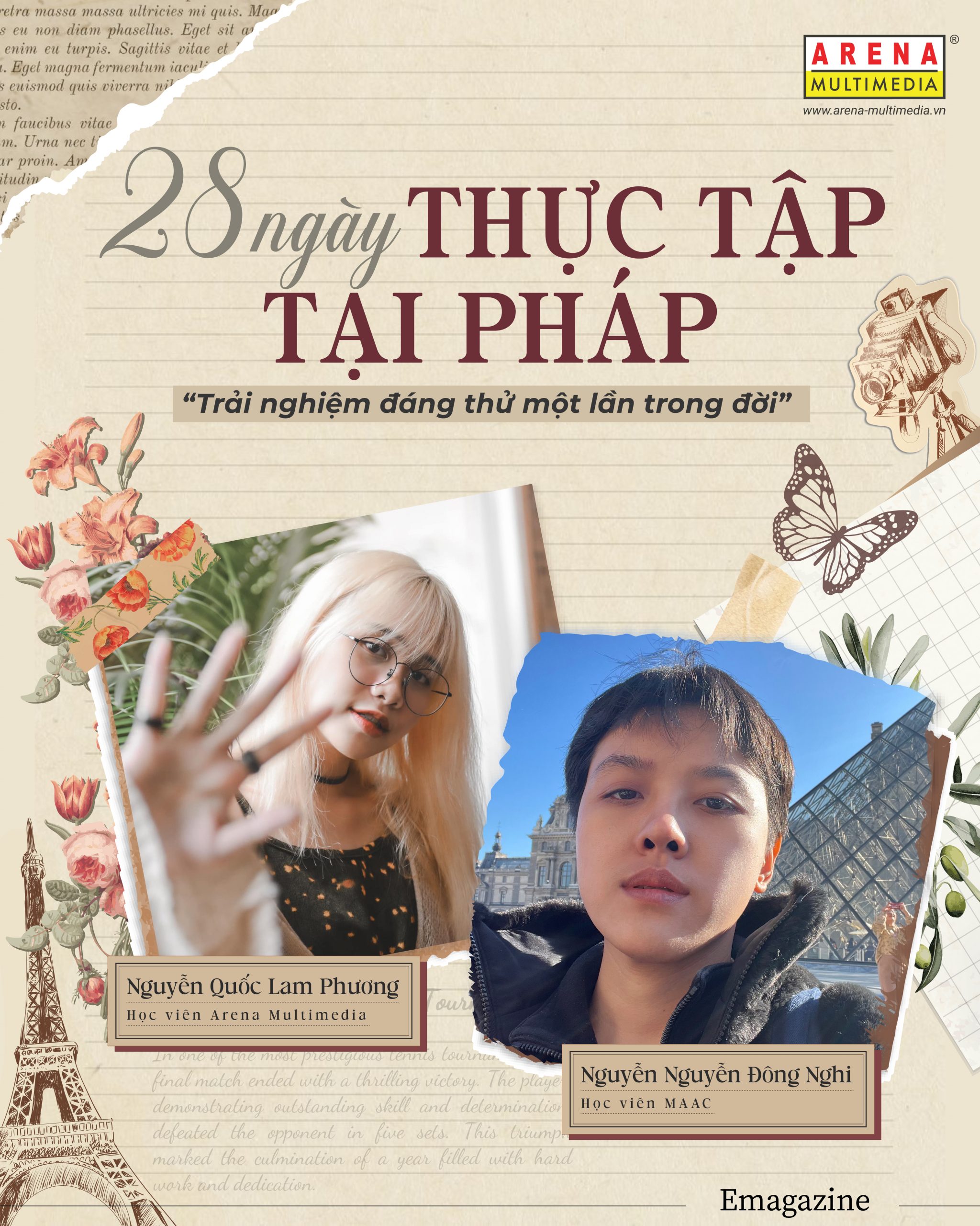 Lam Phương - Đông Nghi và 28 ngày thực tập tại Pháp: "Trải nghiệm đáng thử một lần trong đời"