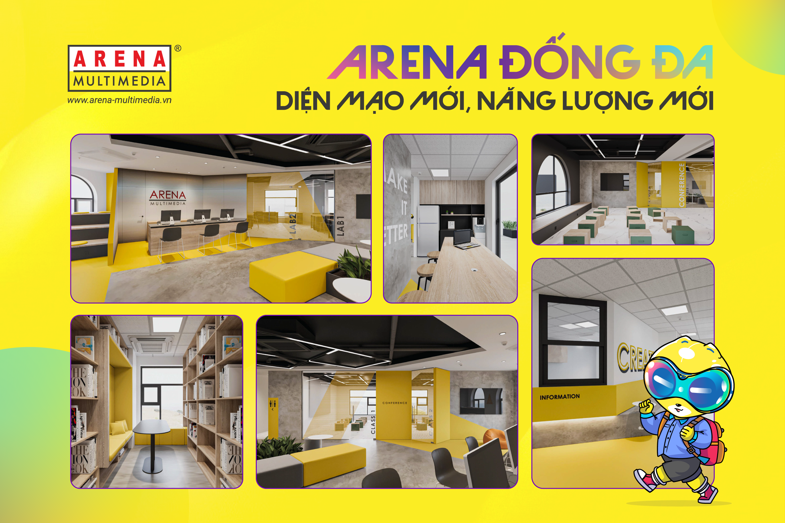 Arena Đống Đa - Diện mạo mới, năng lượng mới