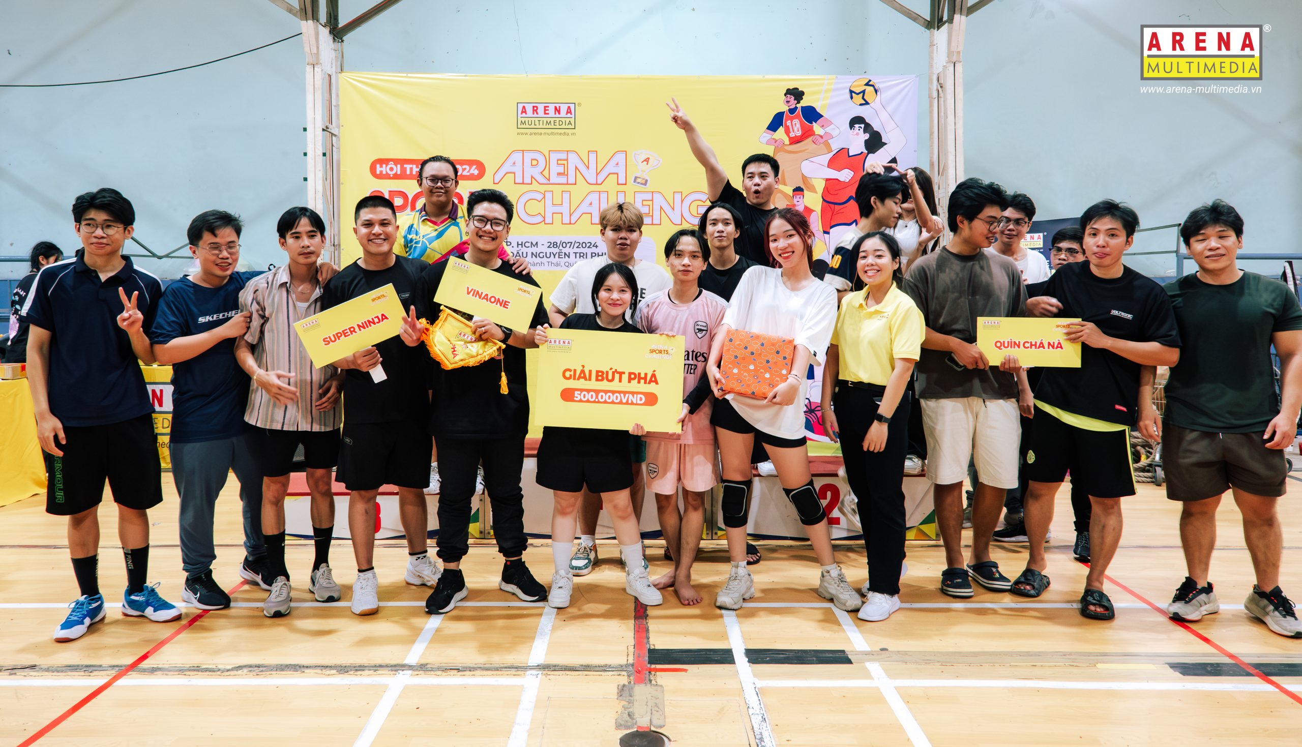 Thể thao gắn kết, chơi vui "như Tết" cùng Arena Sport Challenge 2024