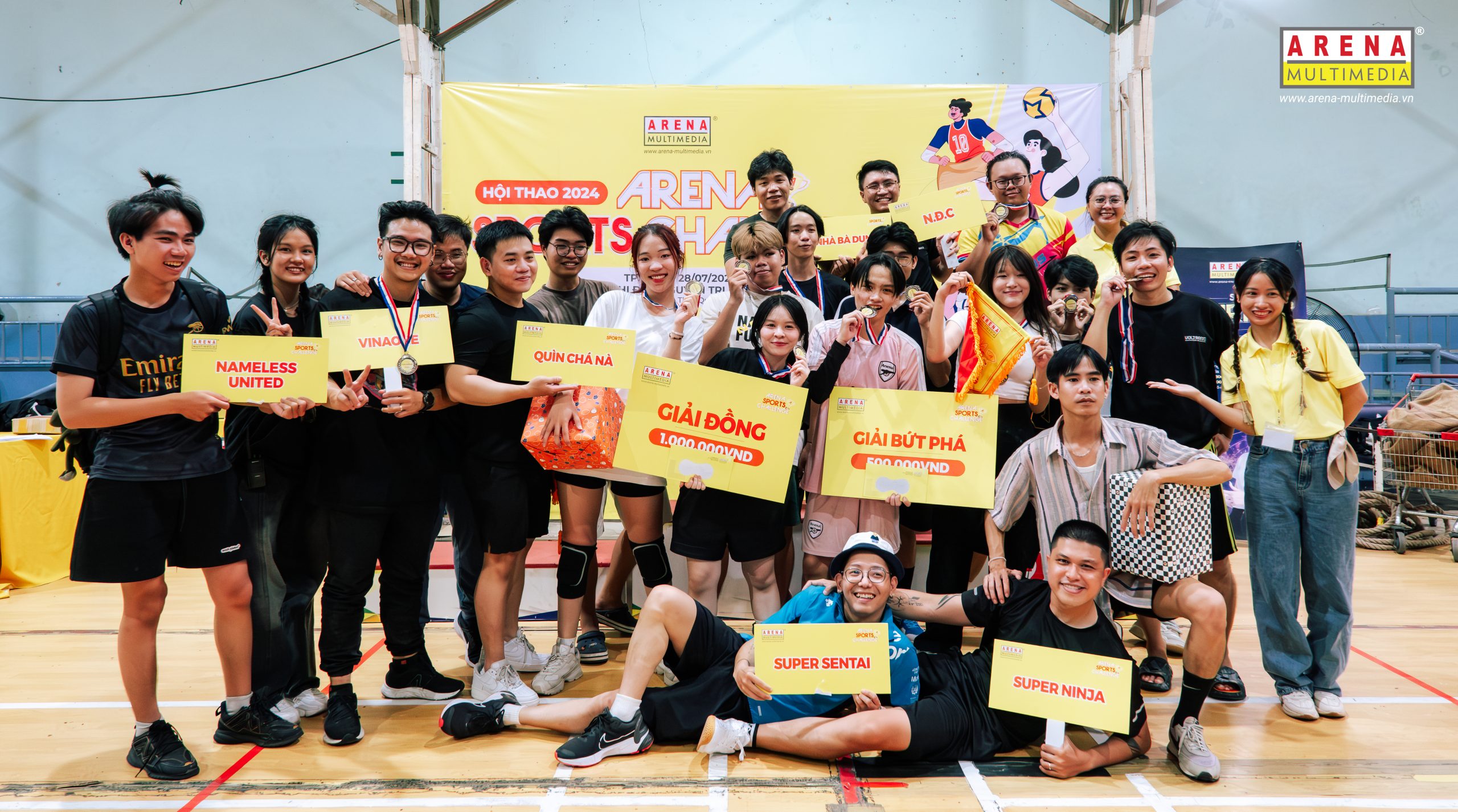 Thể thao gắn kết, chơi vui "như Tết" cùng Arena Sport Challenge 2024