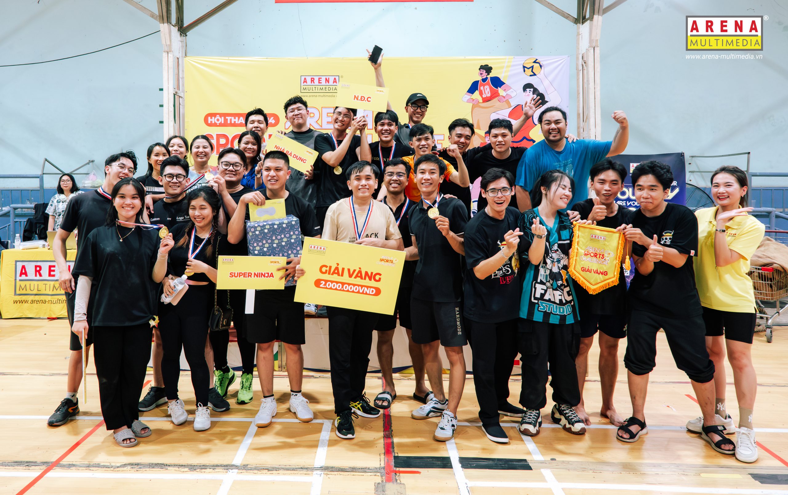 Thể thao gắn kết, chơi vui "như Tết" cùng Arena Sport Challenge 2024