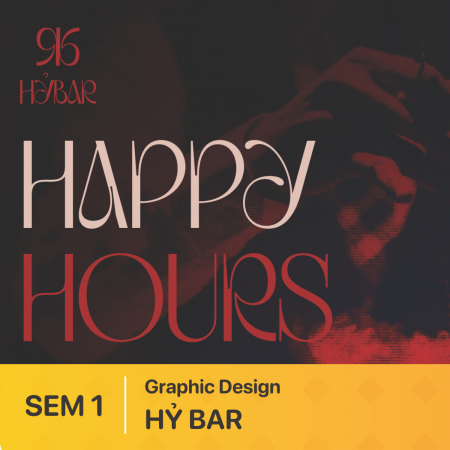 Đồ án SEM 1 | Brand Identity | HỶ BAR