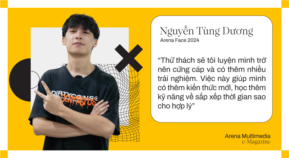 Arena Face 2024 - Nguyễn Tùng Dương: Hãy cứ Sáng tạo khi bạn còn có thể!