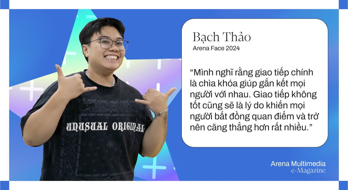 Arena Face 2024 - Bạch Thảo: Chuyển ngành chưa bao giờ “đánh gục” mình hoàn toàn!