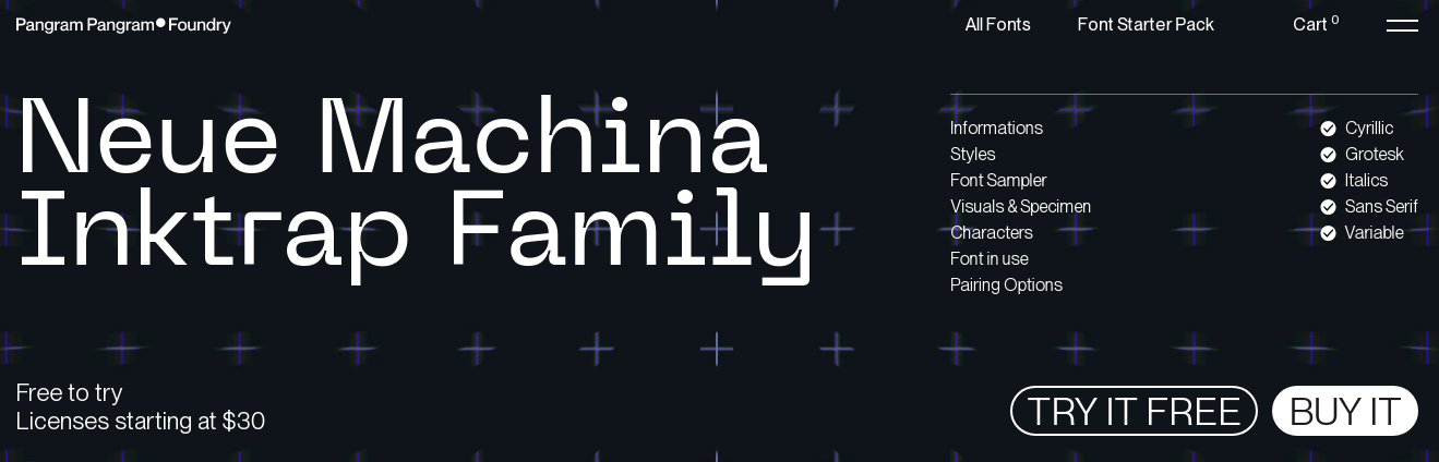 50 font chữ hứa hẹn “làm mưa làm gió” 2025 (Phần 3)