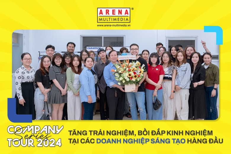 Series Company Tour 2024: Tăng trải nghiệm, bồi đắp kinh nghiệm tại các doanh nghiệp sáng tạo hàng đầu