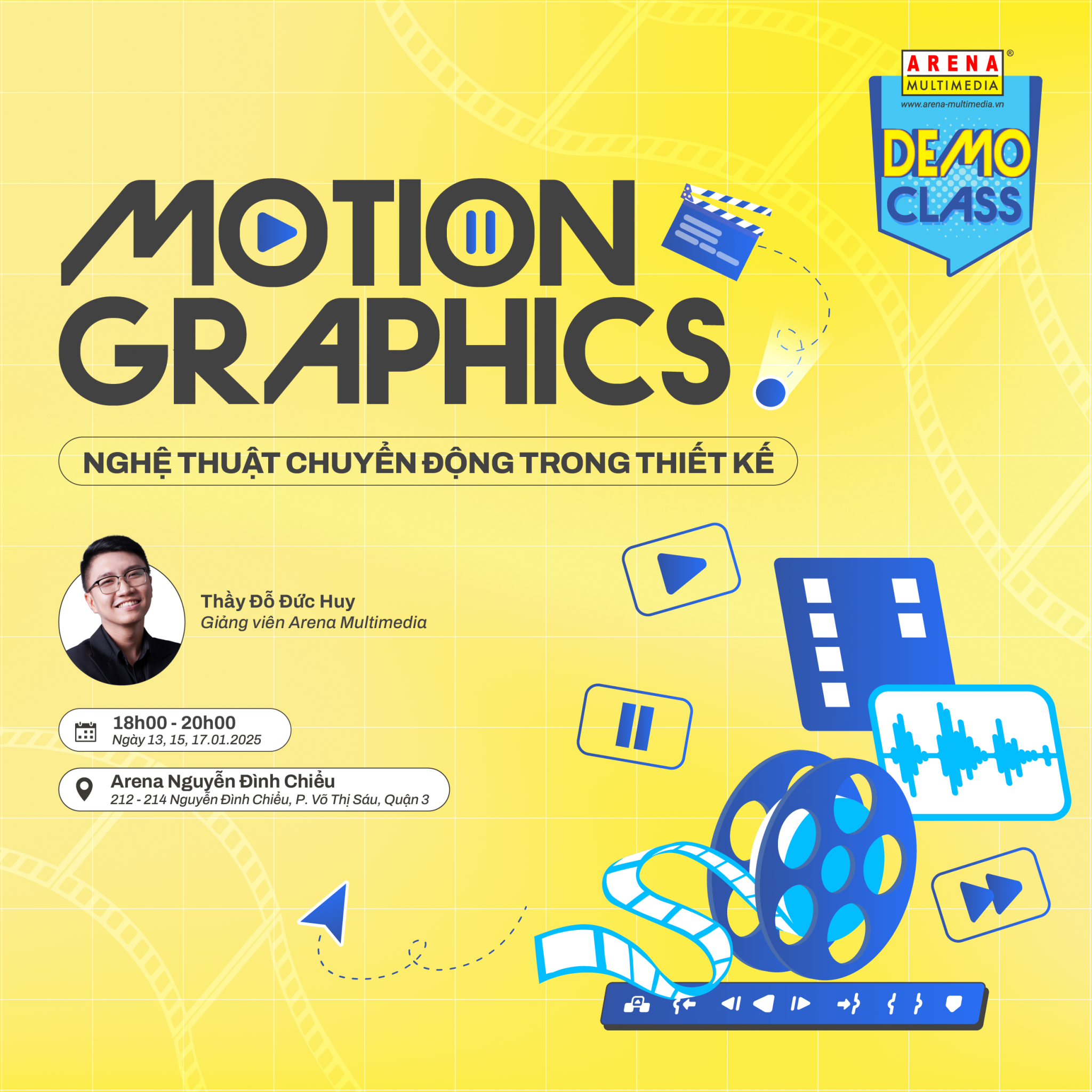[HCM - 01.2025] Lớp Học Trải Nghiệm: Motion Graphics - Nghệ Thuật ...