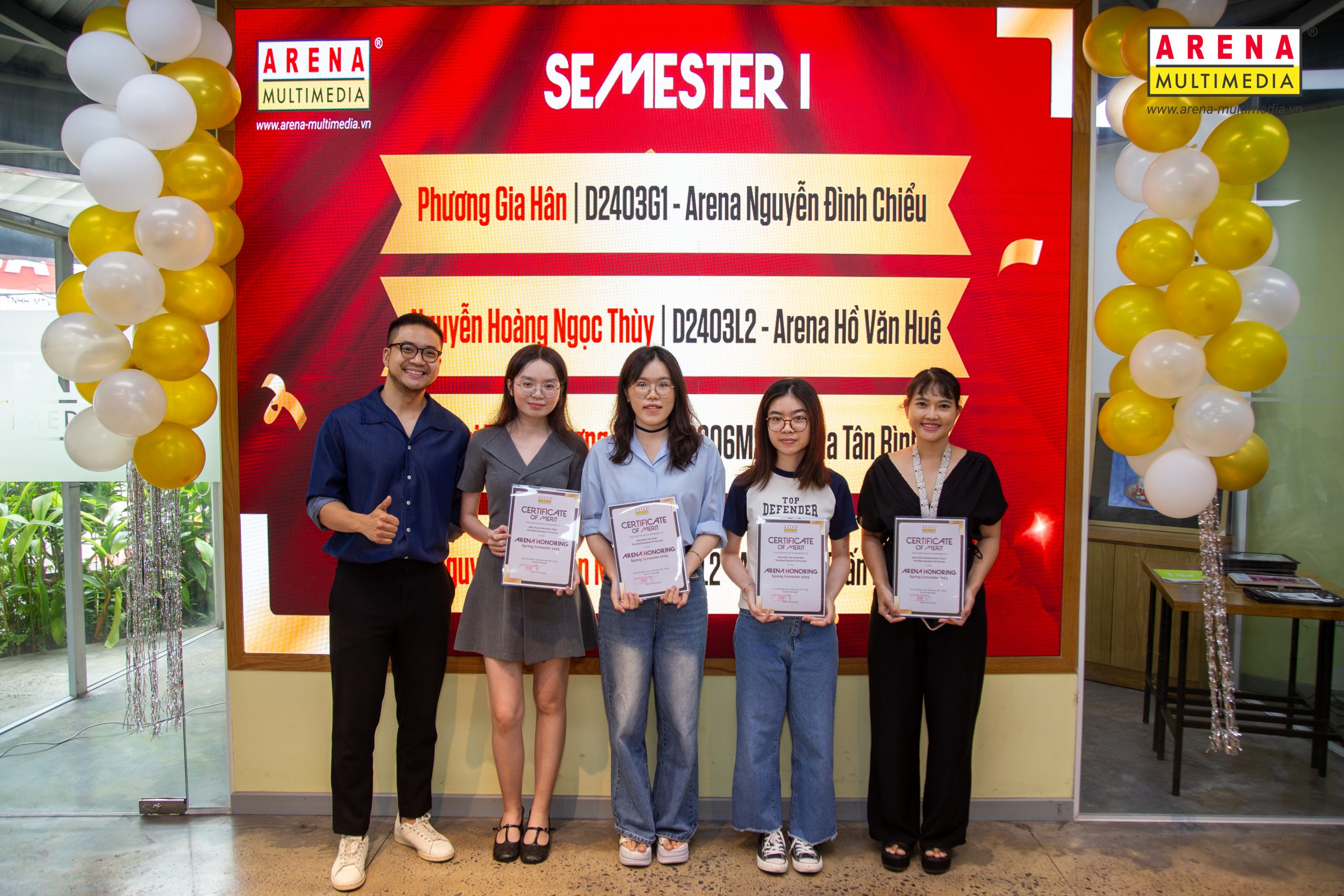 Arena Honoring Ceremony 2025: Nhìn lại và vinh danh những nỗ lực đầy tự hào của thầy trò nhà Arena