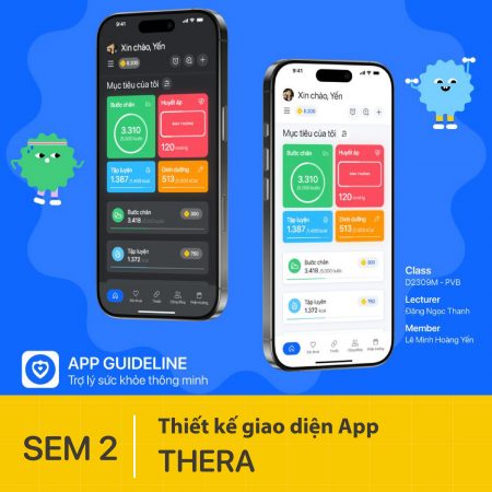 Thiết kế giao diện App | THERA