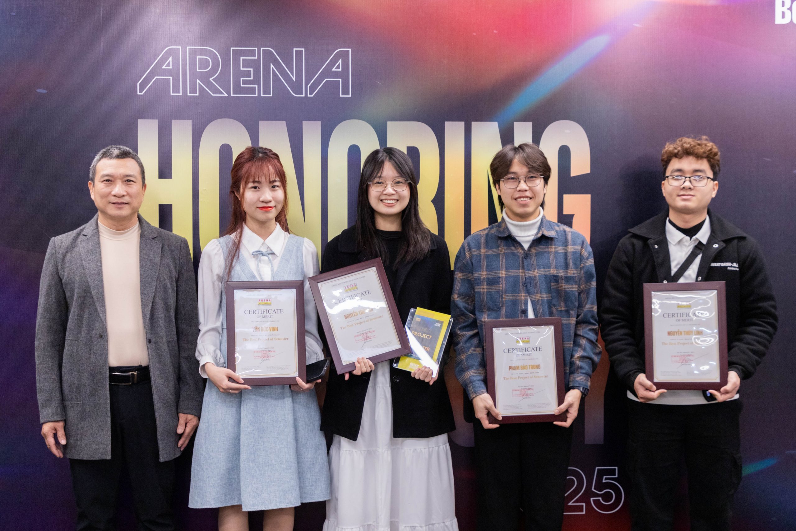 Arena Honoring Ceremony: Cái đích đặc biệt của sự khiêm nhường và kiên nhẫn