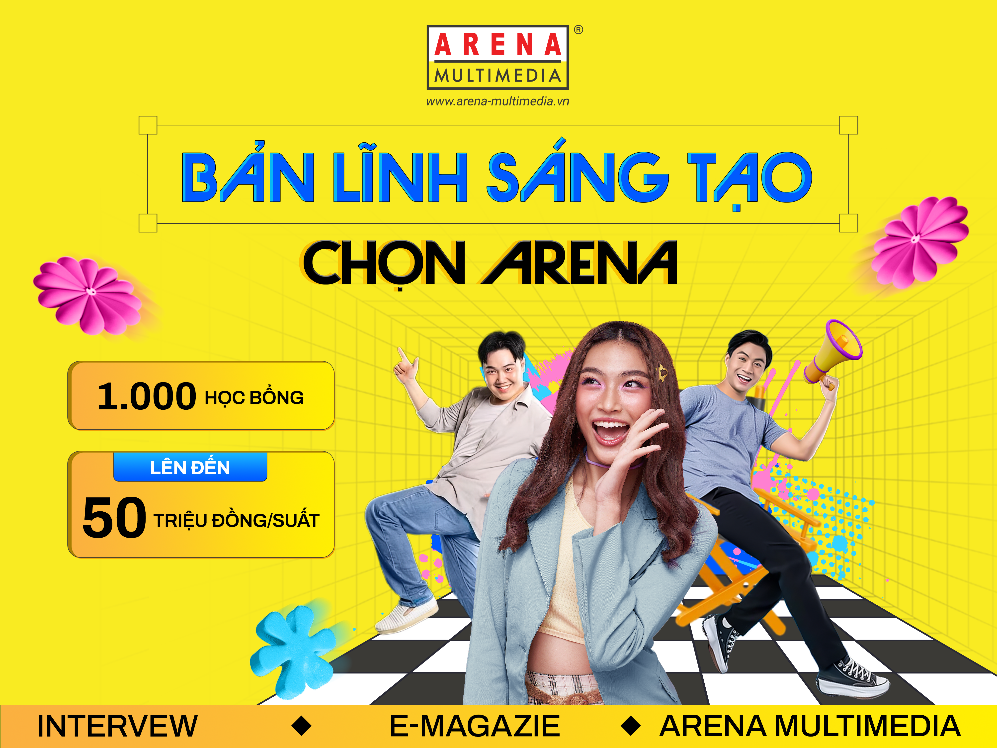 Gặp gỡ Trà My & Quốc Huy: 2 học viên duy nhất đạt suất học bổng 25% từ Arena Multimedia trong năm 2024