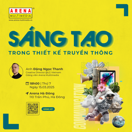 [HN - 15/03] Seminar: Sáng tạo trong thiết kế truyền thông