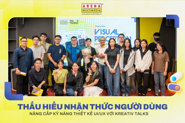 Thấu hiểu nhận thức người dùng, nâng cấp kỹ năng thiết kế UI/UX với Kreativ Talks