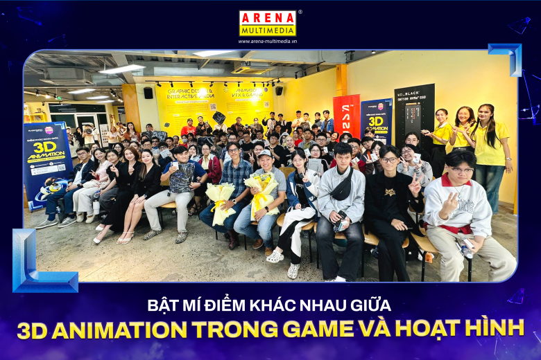 Bật mí điểm khác nhau giữa 3D Animation trong Game và Hoạt Hình